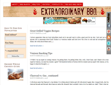 Tablet Screenshot of extraordinarybbq.com